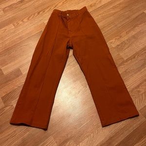 BIG BUD PRESS Petite Western Pant Size S - Burnt Terracotta